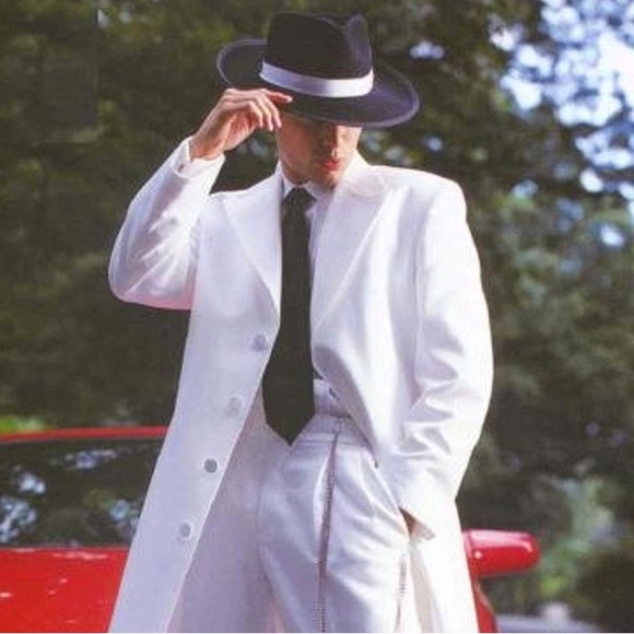 Black and White Fedora - Picture 3 of 10